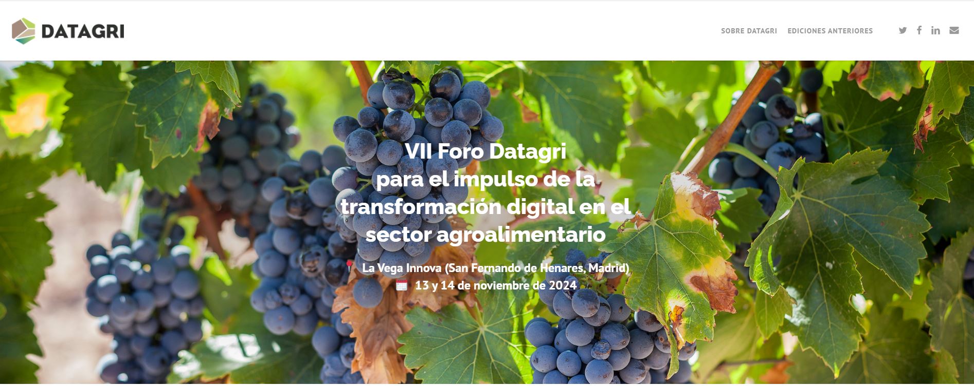 DatAgri 2024 del 13 al 14 de noviembre en La Vega Innova