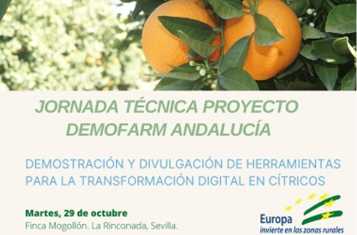 demofarm digitalización cultivo de cítricos