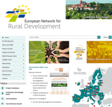 Red Europea de Desarrollo Rural homepage en akisplataforma.es