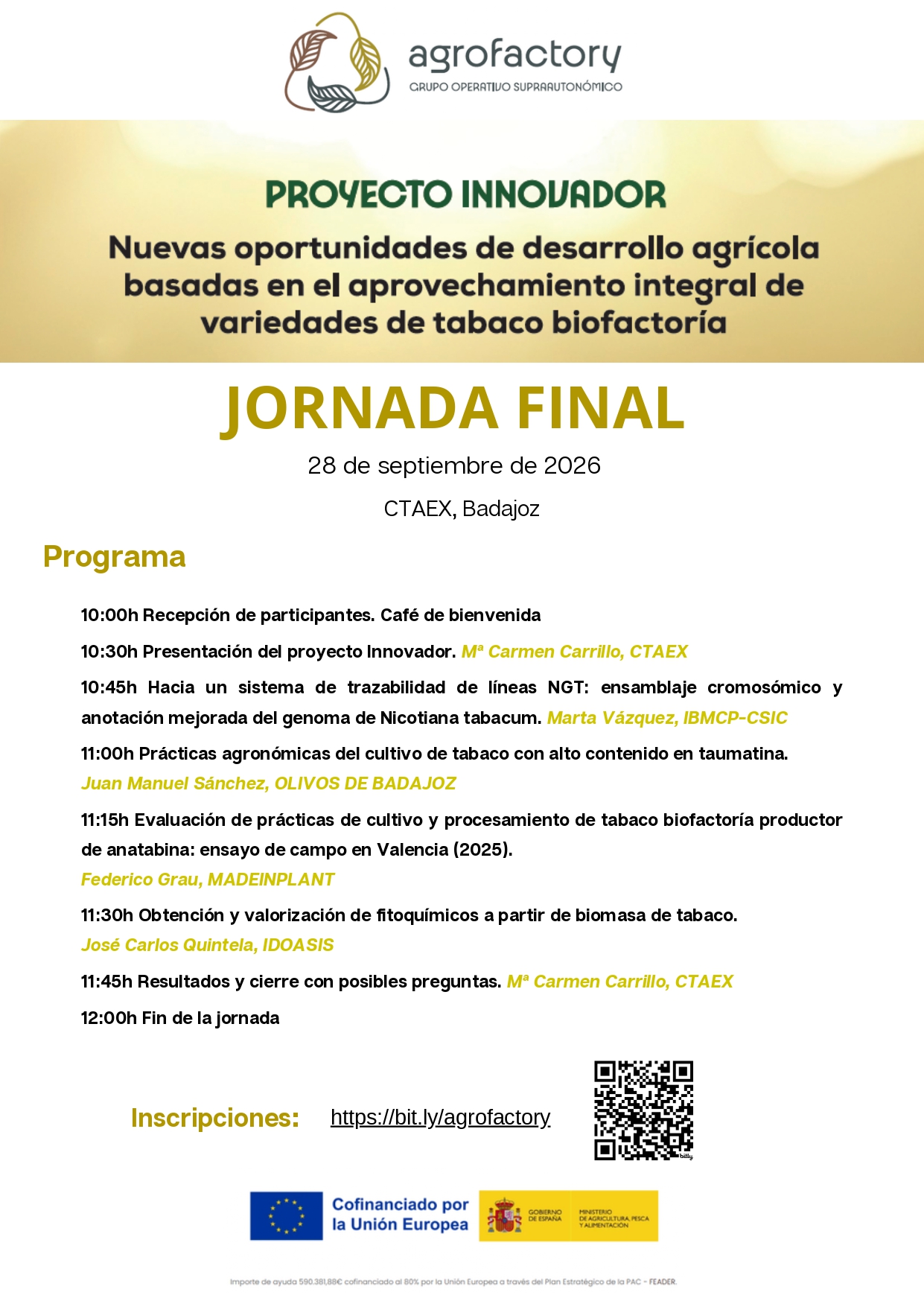 Jornada Final Agrofactory