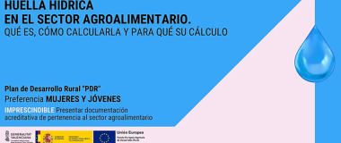 Huella hídrica en el sector agroalimentario