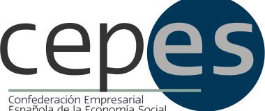 Logotipo da Confederación Empresarial Española de Economía Social (CEPES)