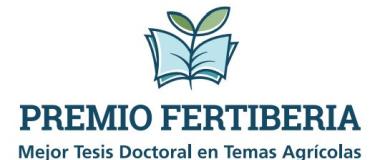 Premio Fertiberia á mellor tese doutoral