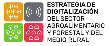 logotipo da estratexia de dixitalización para o sector agroalimentario