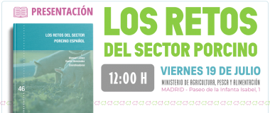 Presentación del libro Los retos del sector porcino, en el MAPA