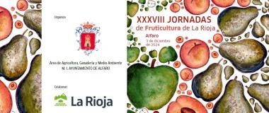 Jornadas de Fruticultura en La rioja cartel del evento