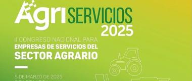 cartel anunciador del congreso de empresas de servicios agrarios