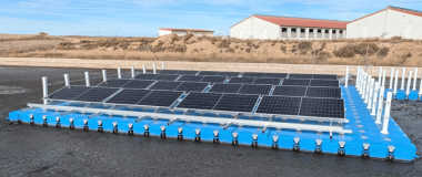  balsa fotovoltaica de purines en Tauste, instalada por el grupo operativo fotopur