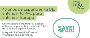 Cartell 40 anys Espanya a la UE entendre la PAC