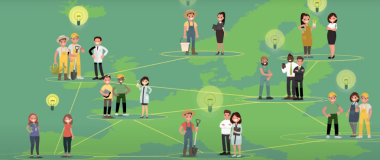 ILUSTRACIÓN DE  DIGITALIZACIÓN