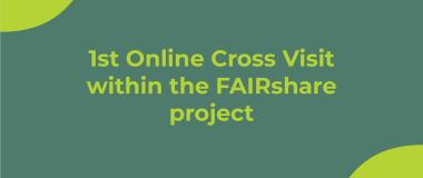 1ª Visita Cruzada Online dentro del proyecto FAIRshare