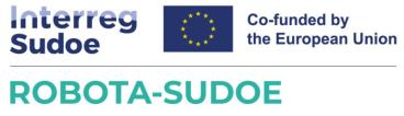 Proyecto INTERREG-SUDOE Robota-sudoe